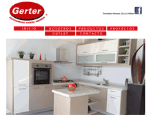 Tablet Screenshot of gerter.com.mx